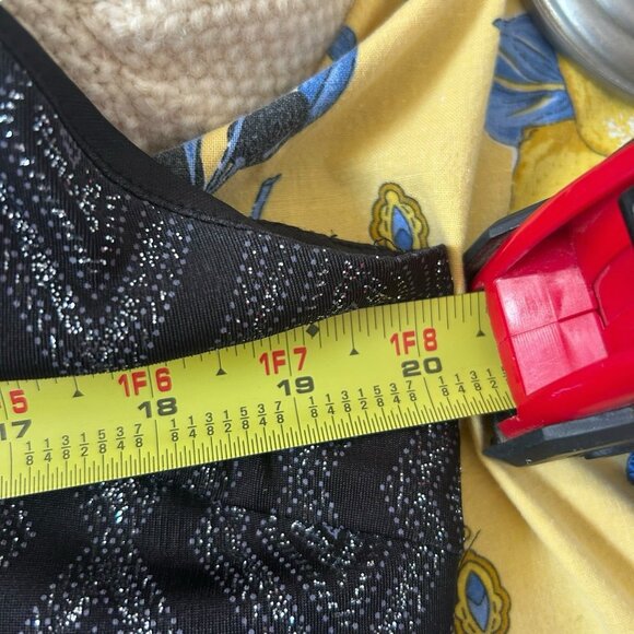 ENFOCUS Studio maxi formal dress size 14 halter Goth Dark Romantic Whimsigoth - Picture 7 of 13